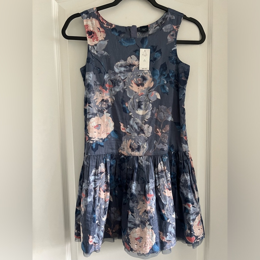 Gapkids floral drop waist dress